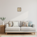 Art mural en pierre naturelle Elif – Décoration avec cadre en bois massif