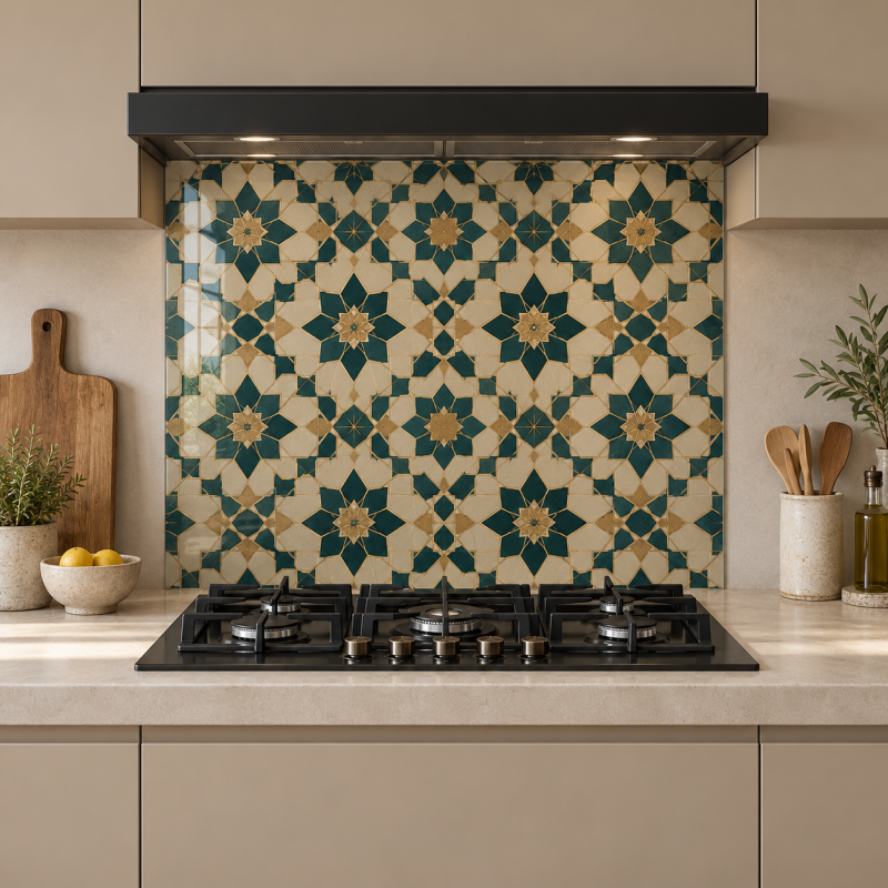 Wafanoor Black Splashback Kitchen Styling Tips