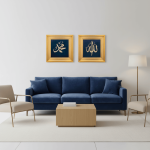 Allah Prophet Muhammad Filography Islamic String Art Wall Decor