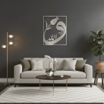 Vav – Islamic Metal Wall Art