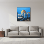 Dome of the Rock, Jerusalem – Original Oil Painting Art