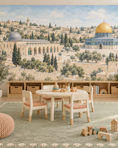 Jerusalem Wall Murals – Al-Aqsa and Golden Dome